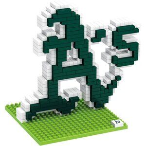 MLB Oakland Athleticss Logo BRXLZ 3-D Puzzle 394 pcs by FOCO